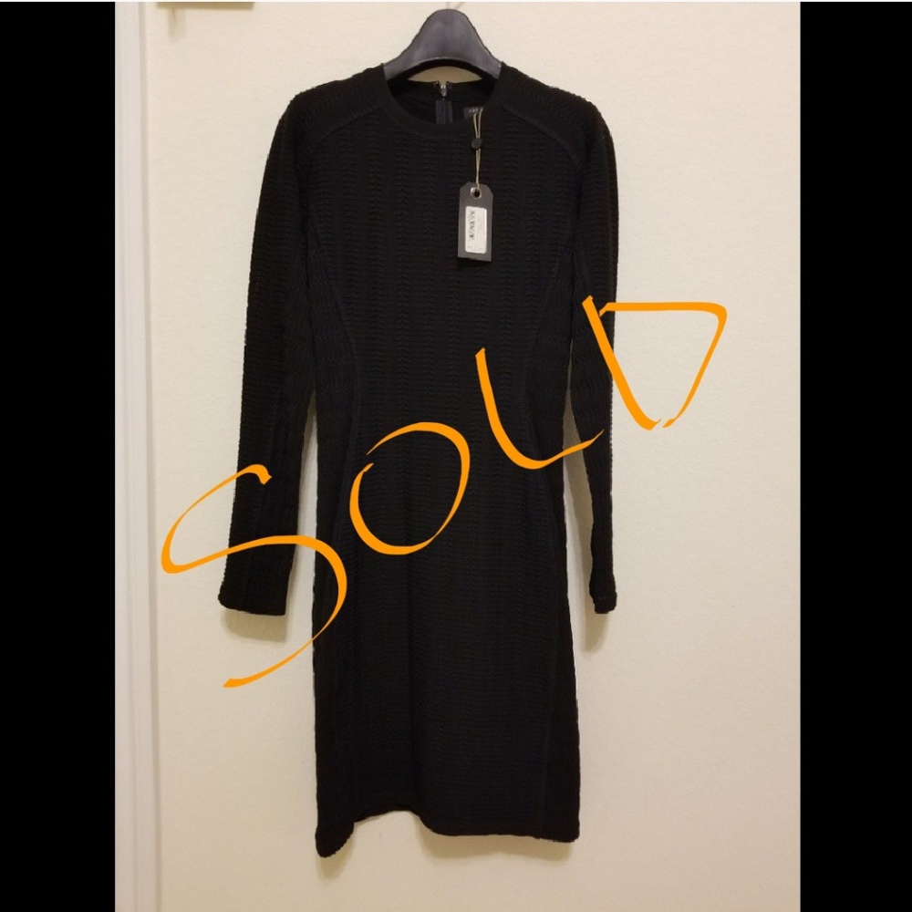 Rag & Bone Ada Long-Sleeve Textured Mini Dress
